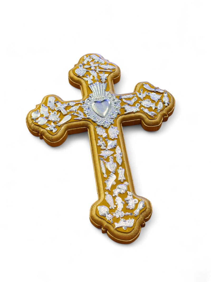 Milagros Wooden Wall Cross (Multiple Styles)