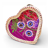 Leather Corazón Crossbody