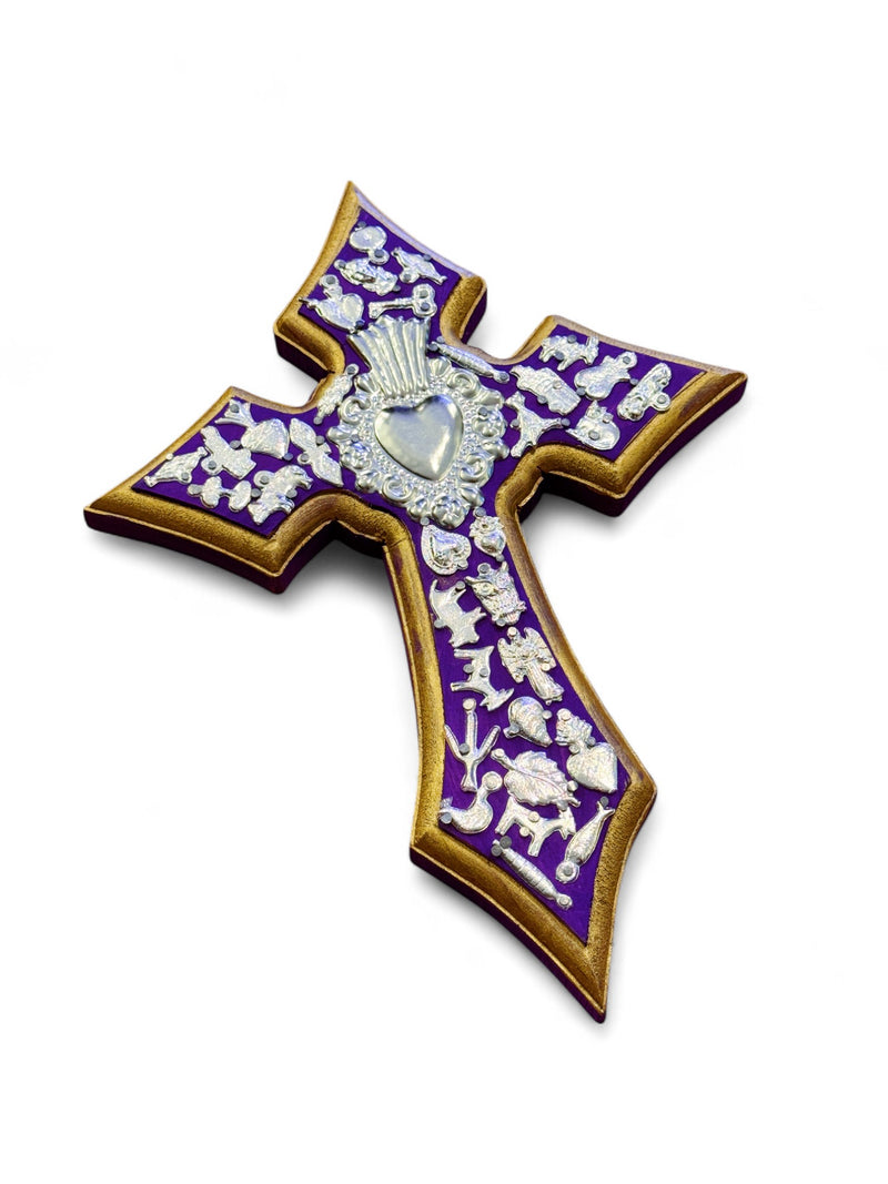 Milagros Wooden Wall Cross (Multiple Styles)