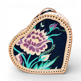 Leather Corazón Crossbody