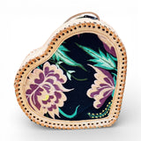 Leather Corazón Crossbody