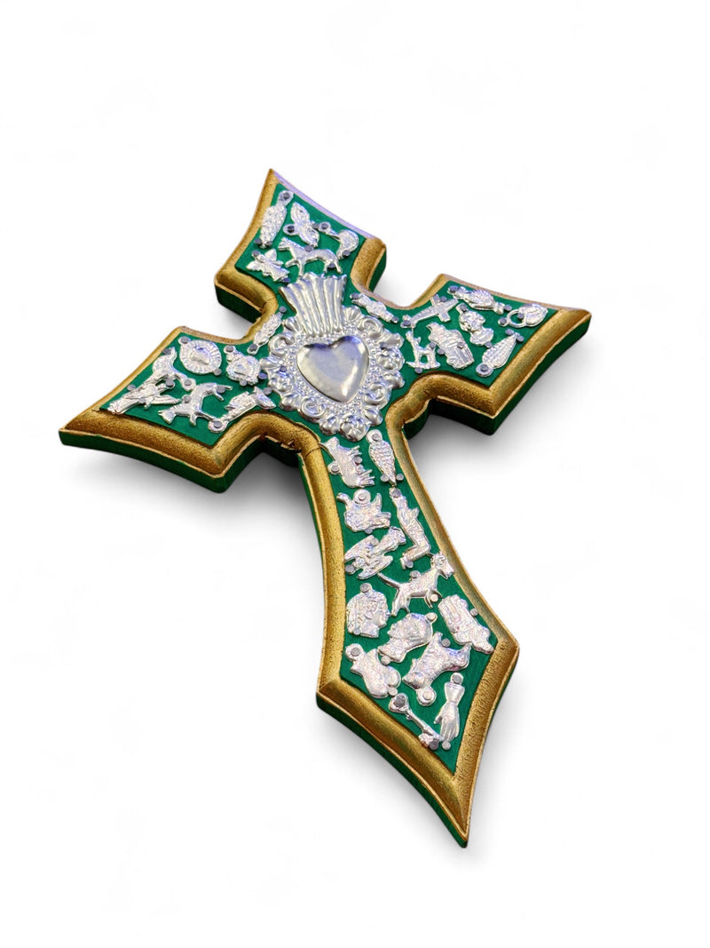 Milagros Wooden Wall Cross (Multiple Styles)