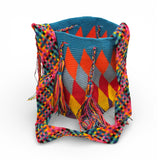 Patterned Wayuu Bucket Bag