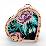Leather Corazón Crossbody