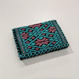 Hand Woven Card Wallet at Sew Bonita in Corpus Christi, TX.