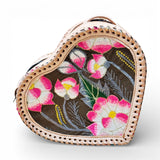 Leather Corazón Crossbody