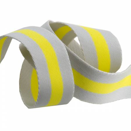 Grey & Lime Webbing