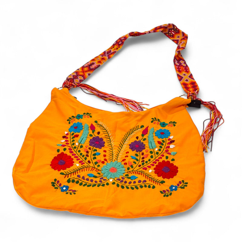 Embroidered Blusa Crossbody Bag (Multiple Colors)