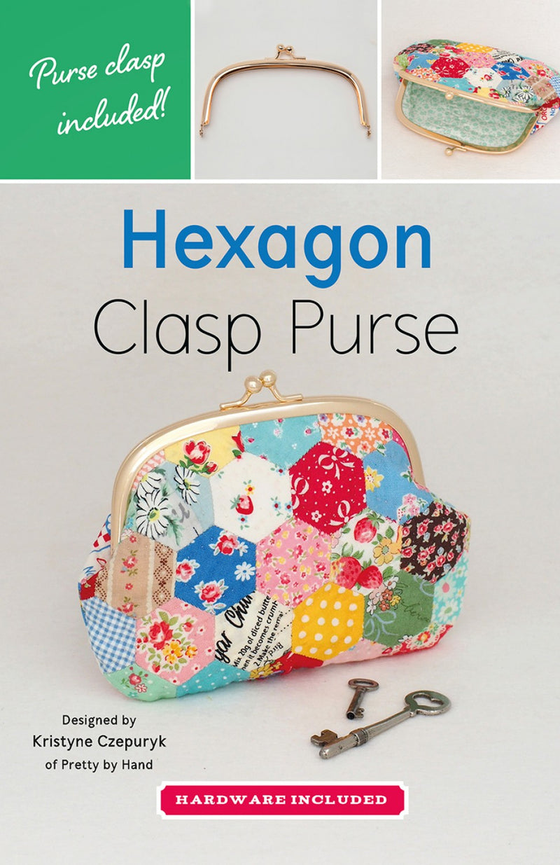 Hexagon Clasp Purse Sewing Pattern