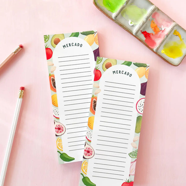 Mercado Grocery List Notepad