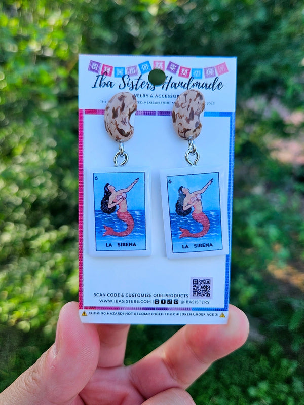 La Sirena Loteria Earrings