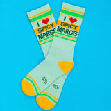 I Love Spicy Margs Gym Crew Socks