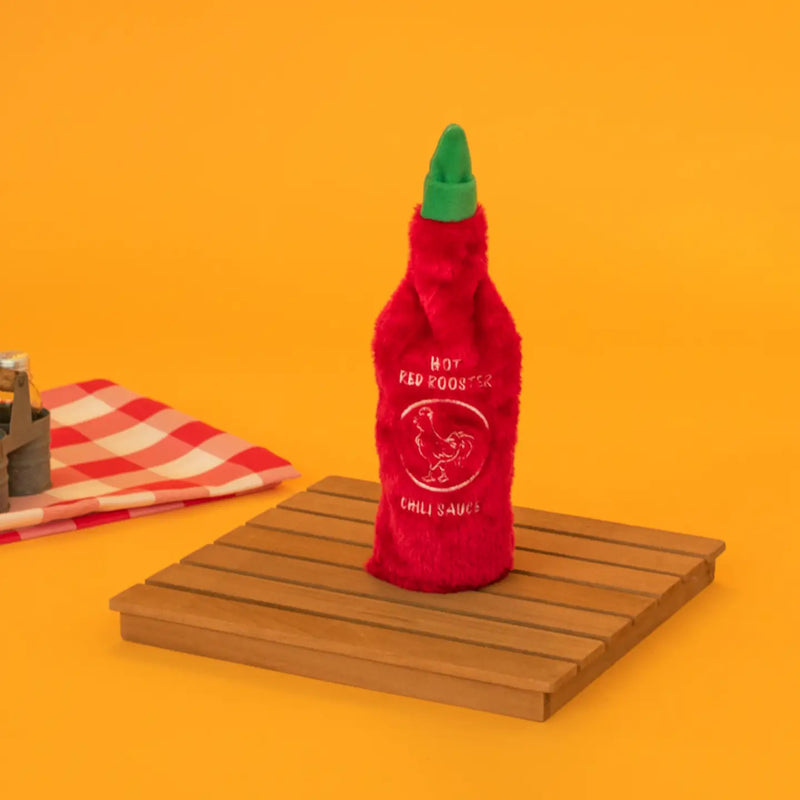 Hot Sauce Crusherz - Red Rooster - Dog Toy