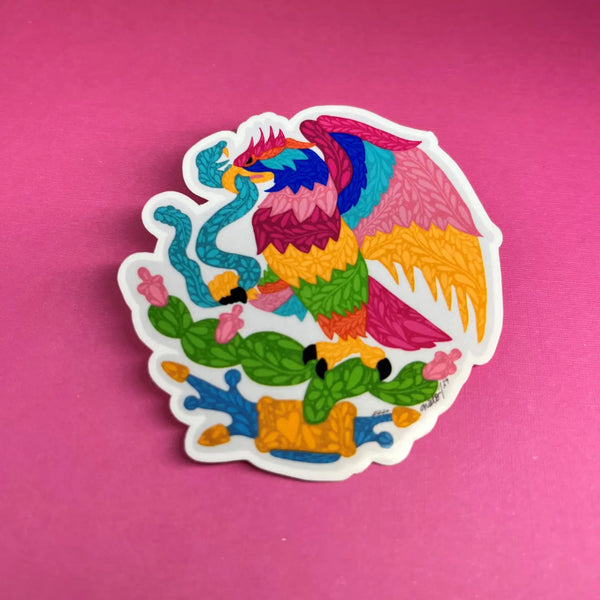 Aguila Mexicana Sticker