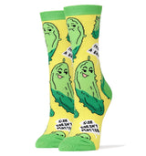 Big Dill | Women's Cotton Crew Funny Socks