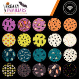 F3058 - Freaky Familiars - Neon Yellow Starry