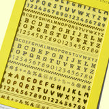 ABCs Nail Art Stickers