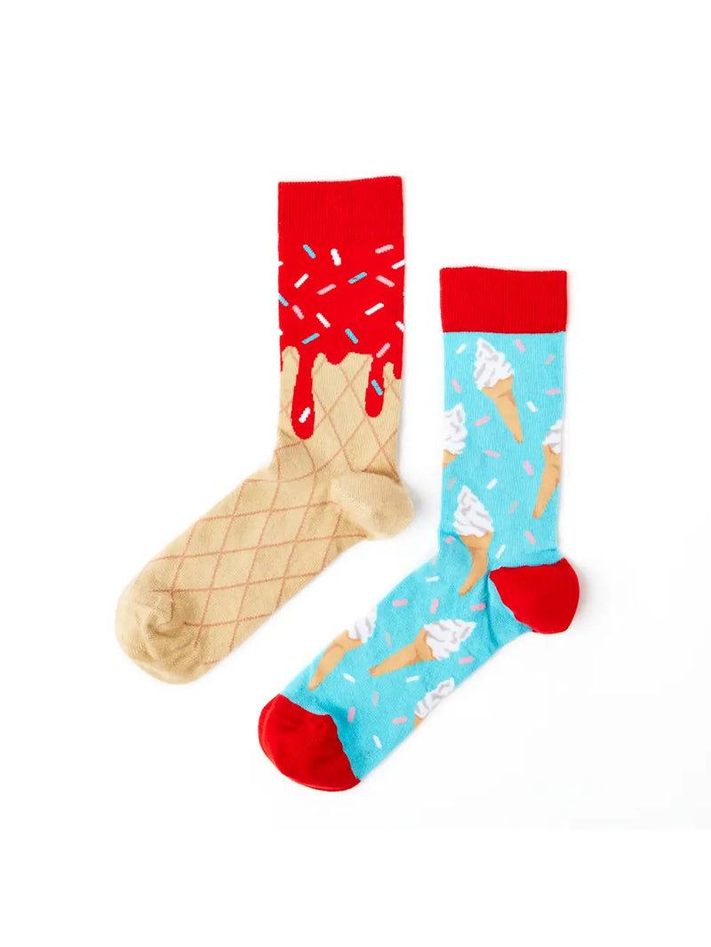 Unisex Ice Cream Box Socks