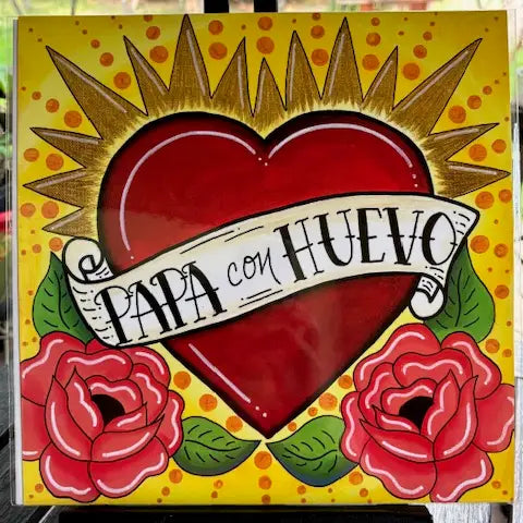 Papa Con Huevo Print (12x12)