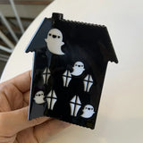 Haunted House Hair Clip