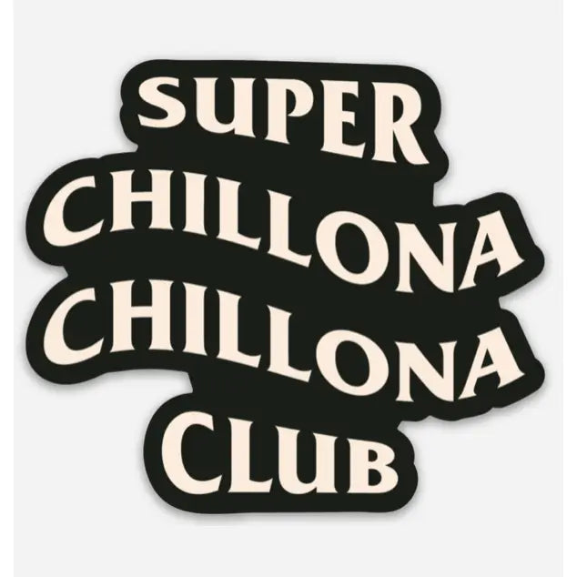 Chillona Club Sticker