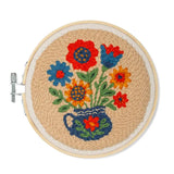 Flower Punch Needle Kit