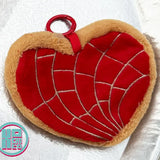 Red Corazon Concha Coin Purse
