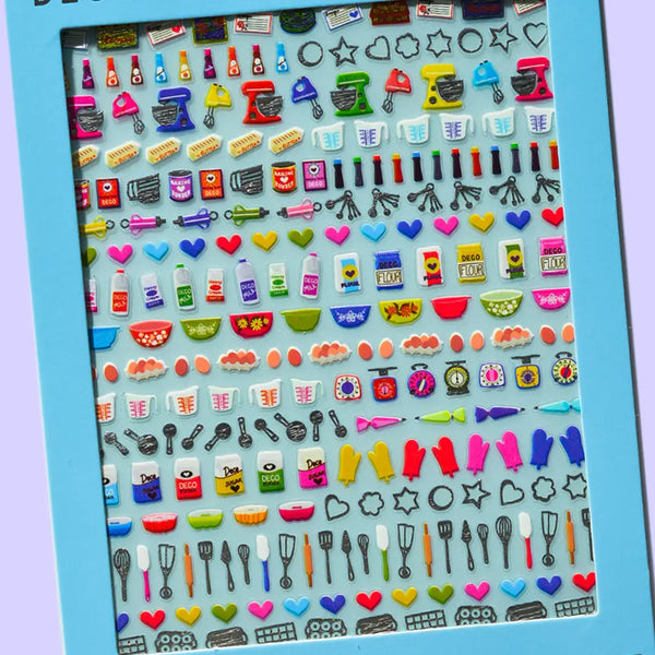From Scratch Nail Art Stickers