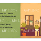 Where Is?/ ¿Dónde Está? El Chavo (Bilingual: English and Spanish)