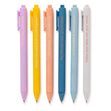 Worry Less, Live More Quotable Gel Pen Set