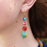 Graduated Kantha Earrings