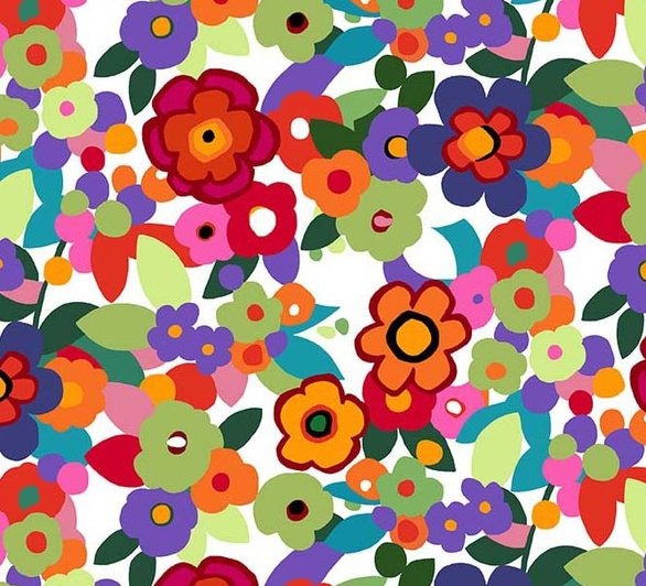 F2132 Jewel Box Flowers - White