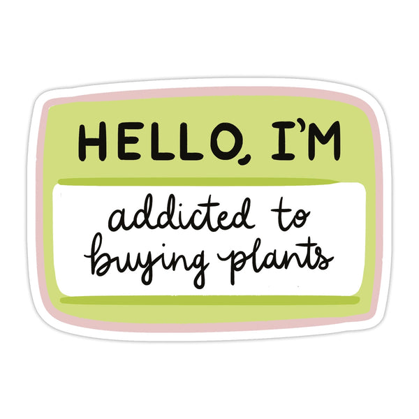 Buying Plants Sticker