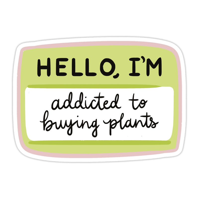 Buying Plants Sticker