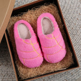 Furry Concha Slippers
