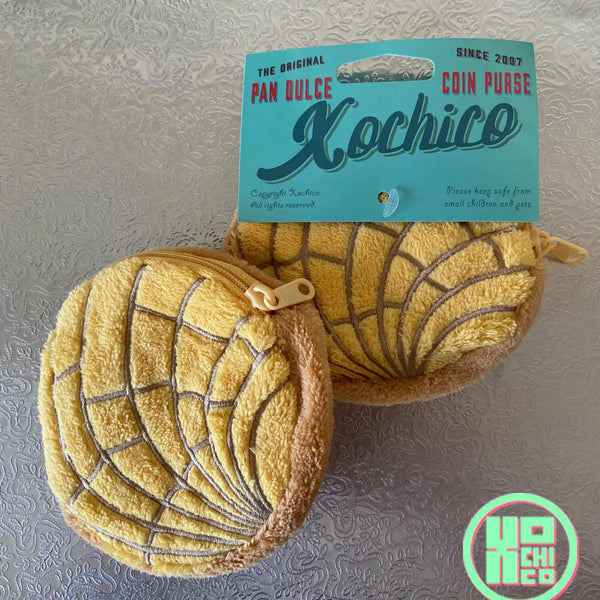 Pastel Yellow Concha Coin Purse