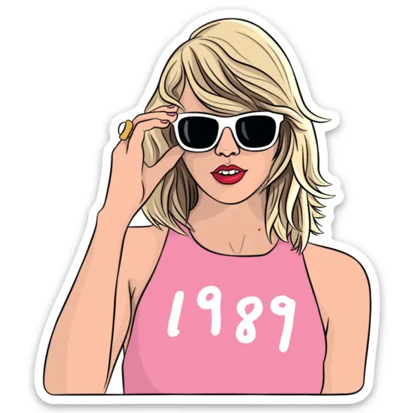 Taylor 1989 Die Cut Sticker