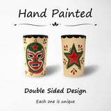 Green Luchador Shot Glass