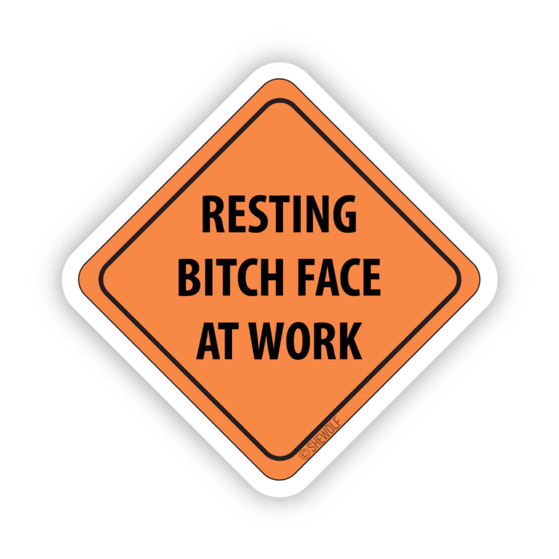 RBF at Work Sticker