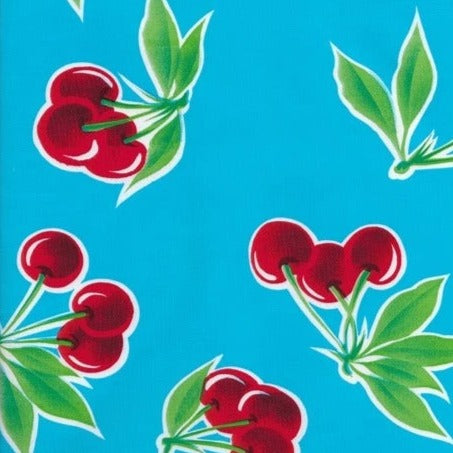 Stellla Light Blue Oilcloth at Sew Bonita in Corpus Christi, TX.