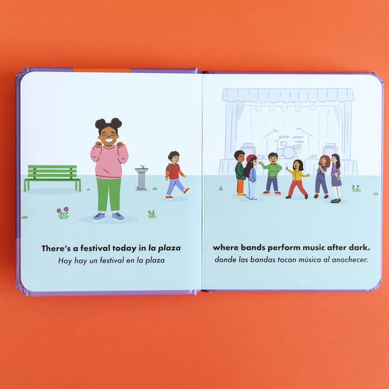 La Plaza (Sí Sabo Kids): A Collection of Bilingual Books