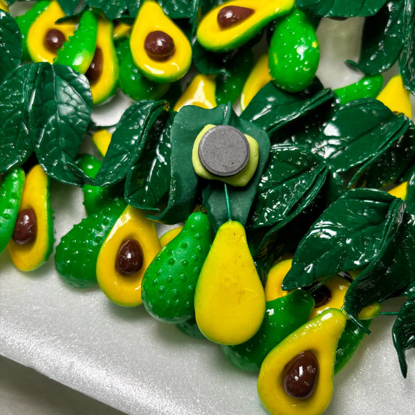 Hanging Avocados Kitchen Magnet
