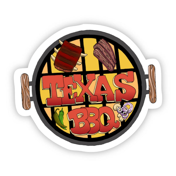 Texas BBQ Sticker