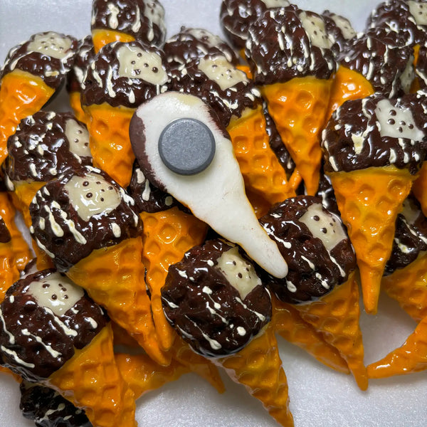 Ice Cream Cone Kitchen Magnet