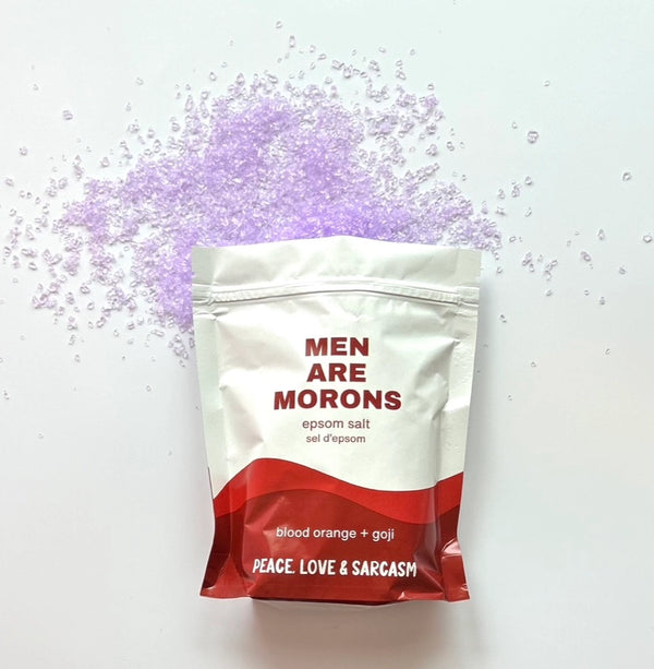 Men are Morons Epsom Salt Bath Soak