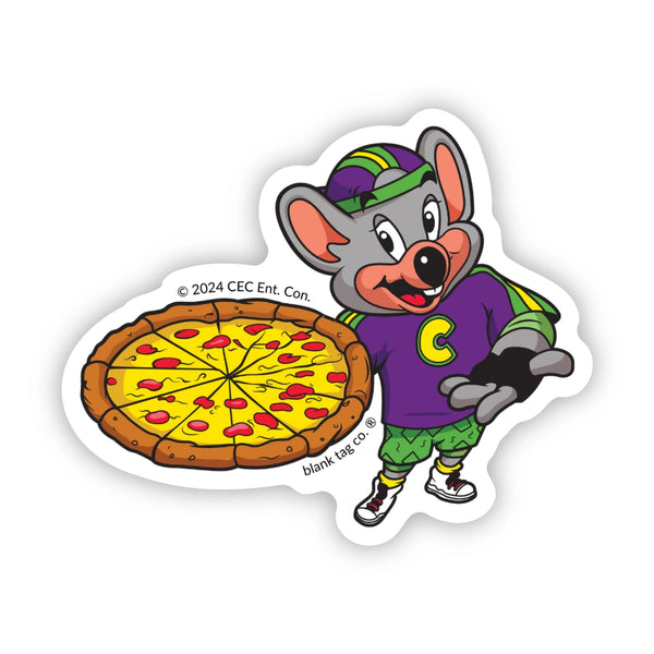 Chuck E Cheese Sticker