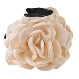 Fabric Rose Hair Clip