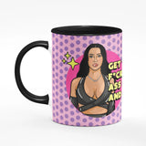 Kim Kardashian Get Your Ass Up Black Mug