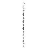 Tin Foil Moon Hanging Decor