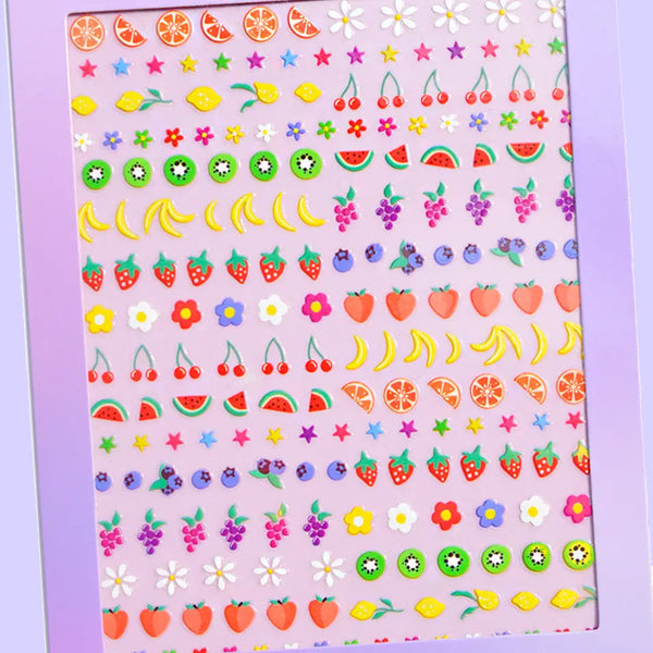 Fruit Salad Nail Art Stickers